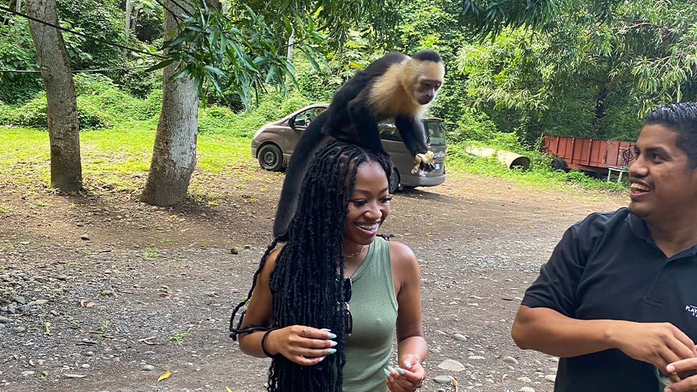 Monkey Tour in Jaco Costa Rica